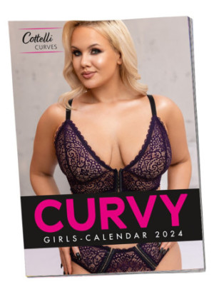 Calendrier sexy 2024 CURVY 12 mois - R180777
